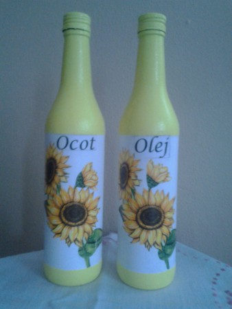 Ocot a olej v slnečnici